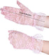SATINIOR Ladies Lace Gloves for Women Tea Party Gloves Elegant Short Gloves Courtesy Gloves for Wedding Dinner Opera Parties...